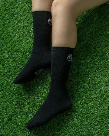 Black IYS Crown (Long Socks) Neck IN YOUR SHOE 