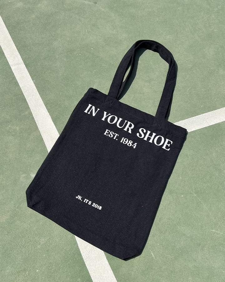 Black IYS Tote Totes IN YOUR SHOE 