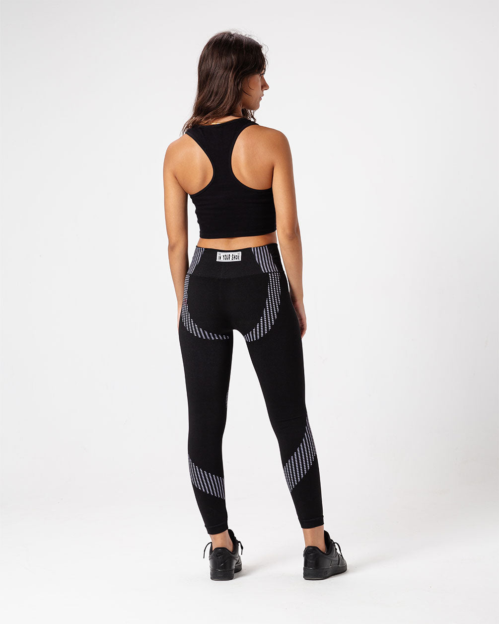 Black Leggings Leggings IN YOUR SHOE L-XL 