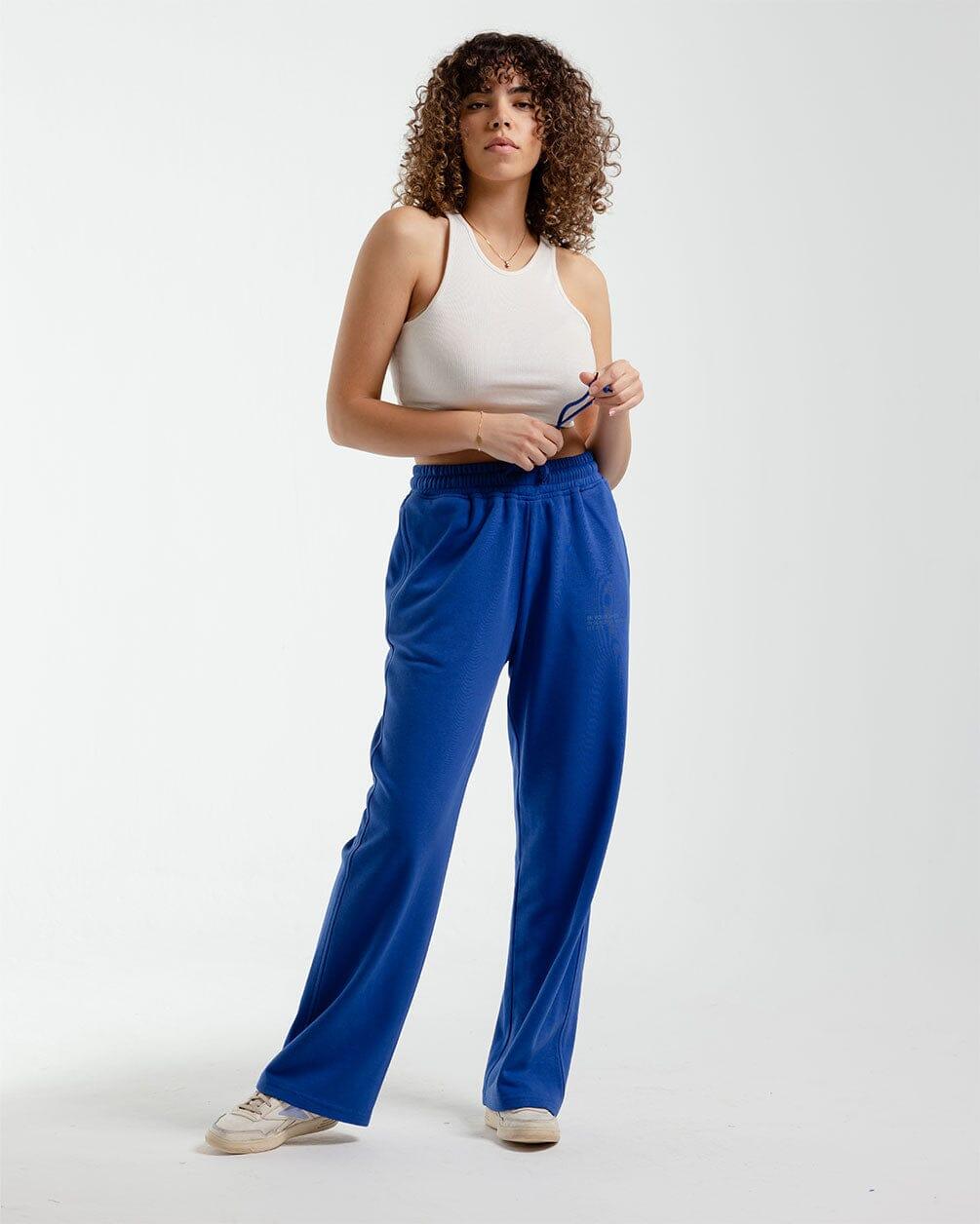Blue Straight Swants (Sweatpants) Swants IN YOUR SHOE M 