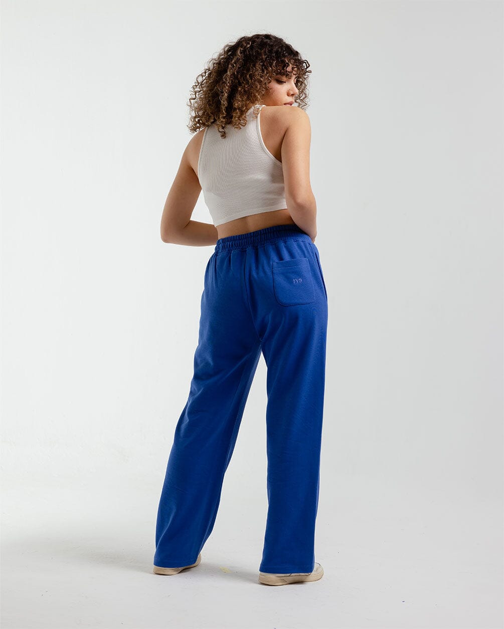 Blue Straight Swants (Sweatpants) Swants IN YOUR SHOE S 