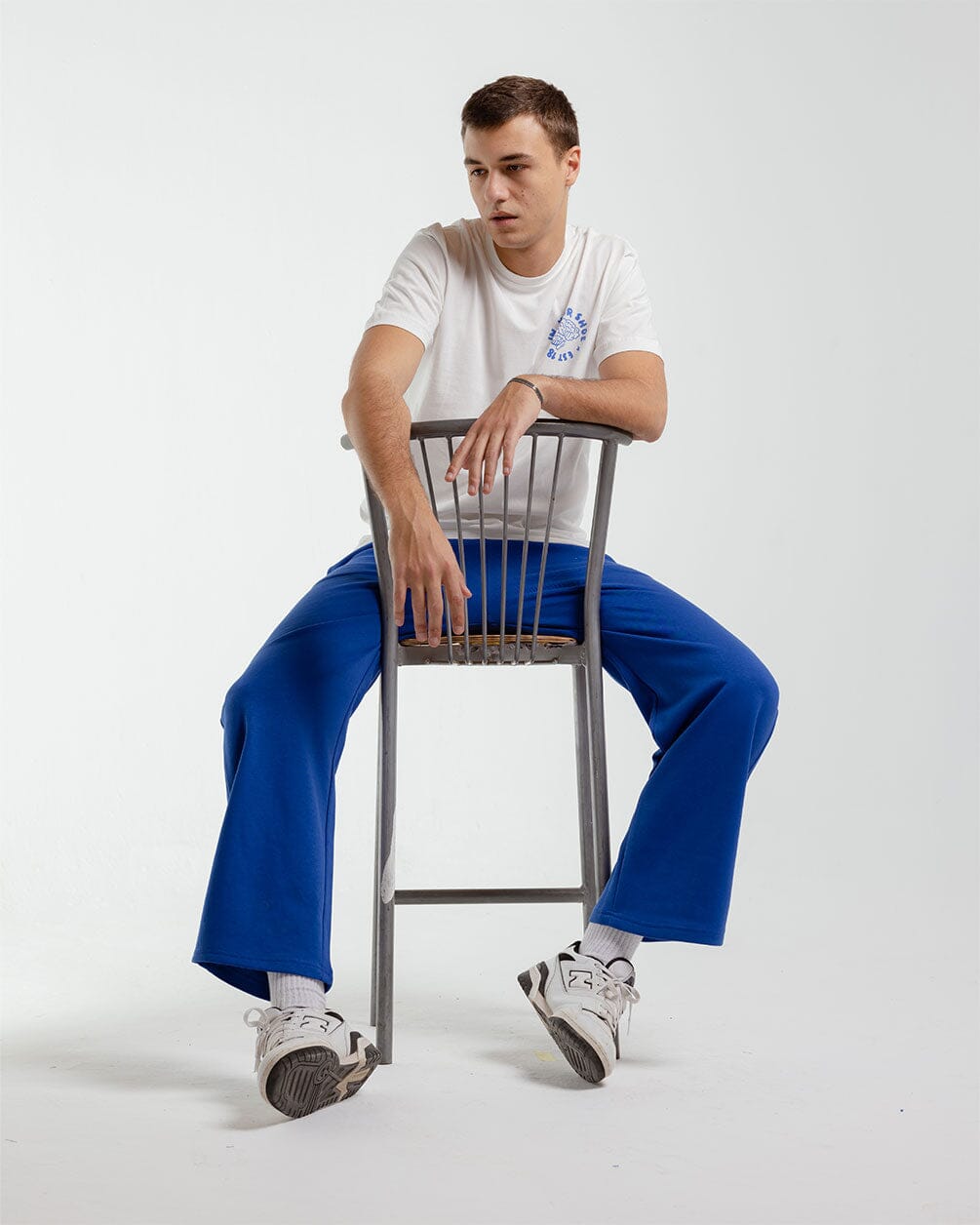 Blue Straight Swants (Sweatpants) Swants IN YOUR SHOE L 