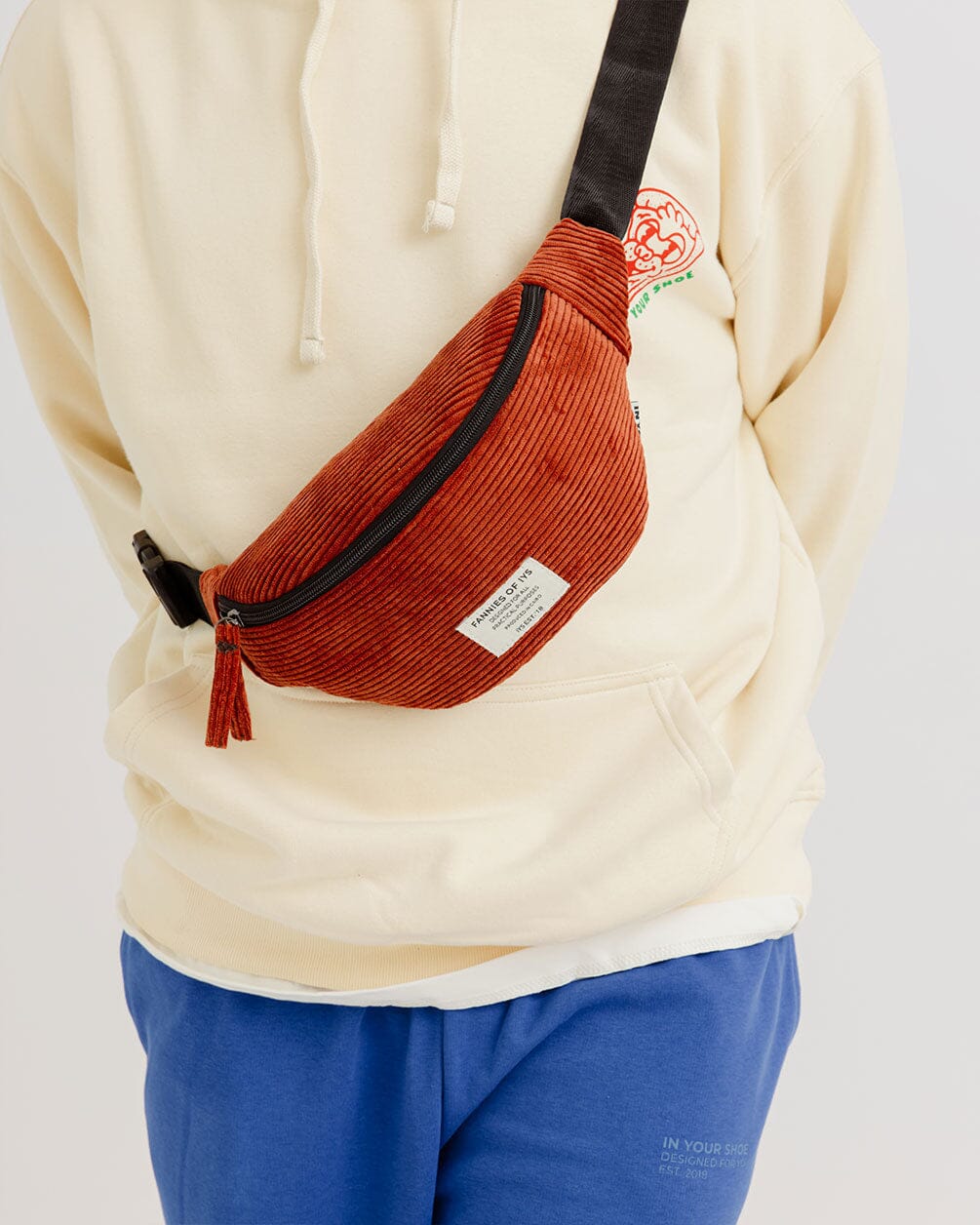Brick Red Fanny Pack Fanny IN YOUR SHOE 