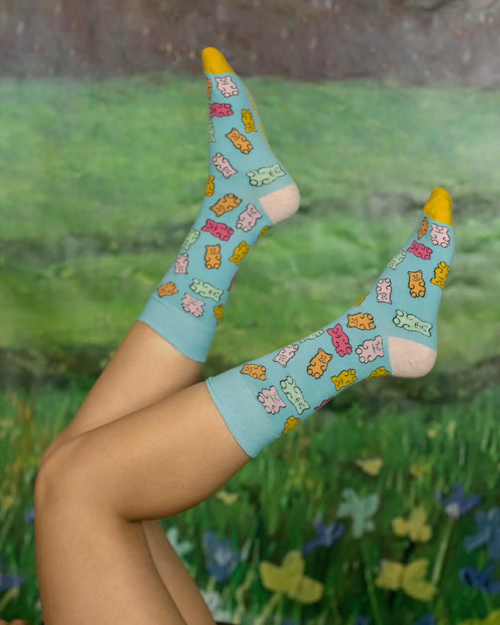 Candy Bear (Long Socks) Neck IN YOUR SHOE 