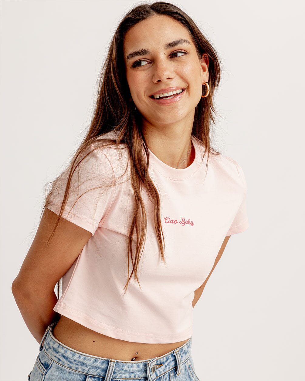 Ciao Baby Cropped Tee Cropped IN YOUR SHOE 