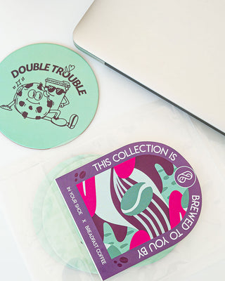 Coasters Pack of 3 Coasters IN YOUR SHOE 