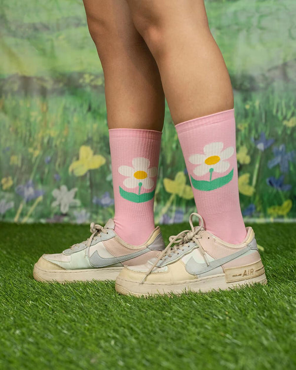 Daisy Neck Socks
