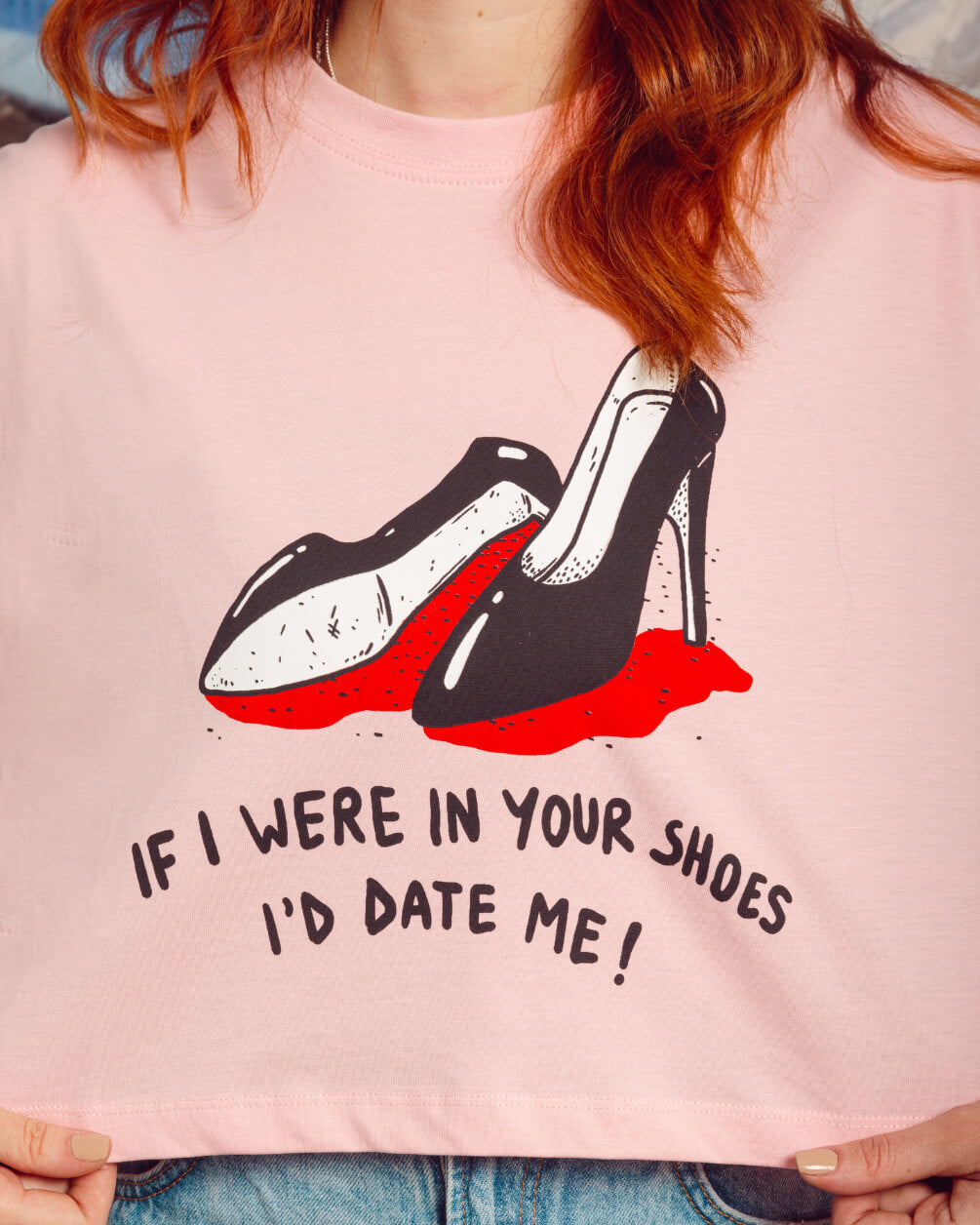 Date Me - Cropped Tees Clothing IN YOUR SHOE 