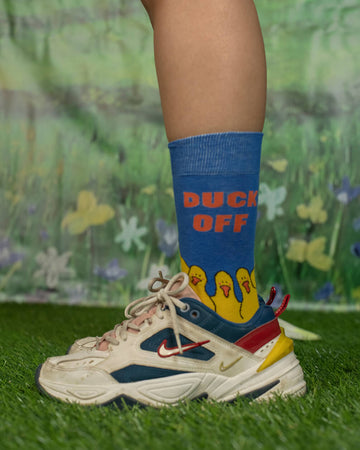 Duck Offff (Long Socks) Neck IN YOUR SHOE 