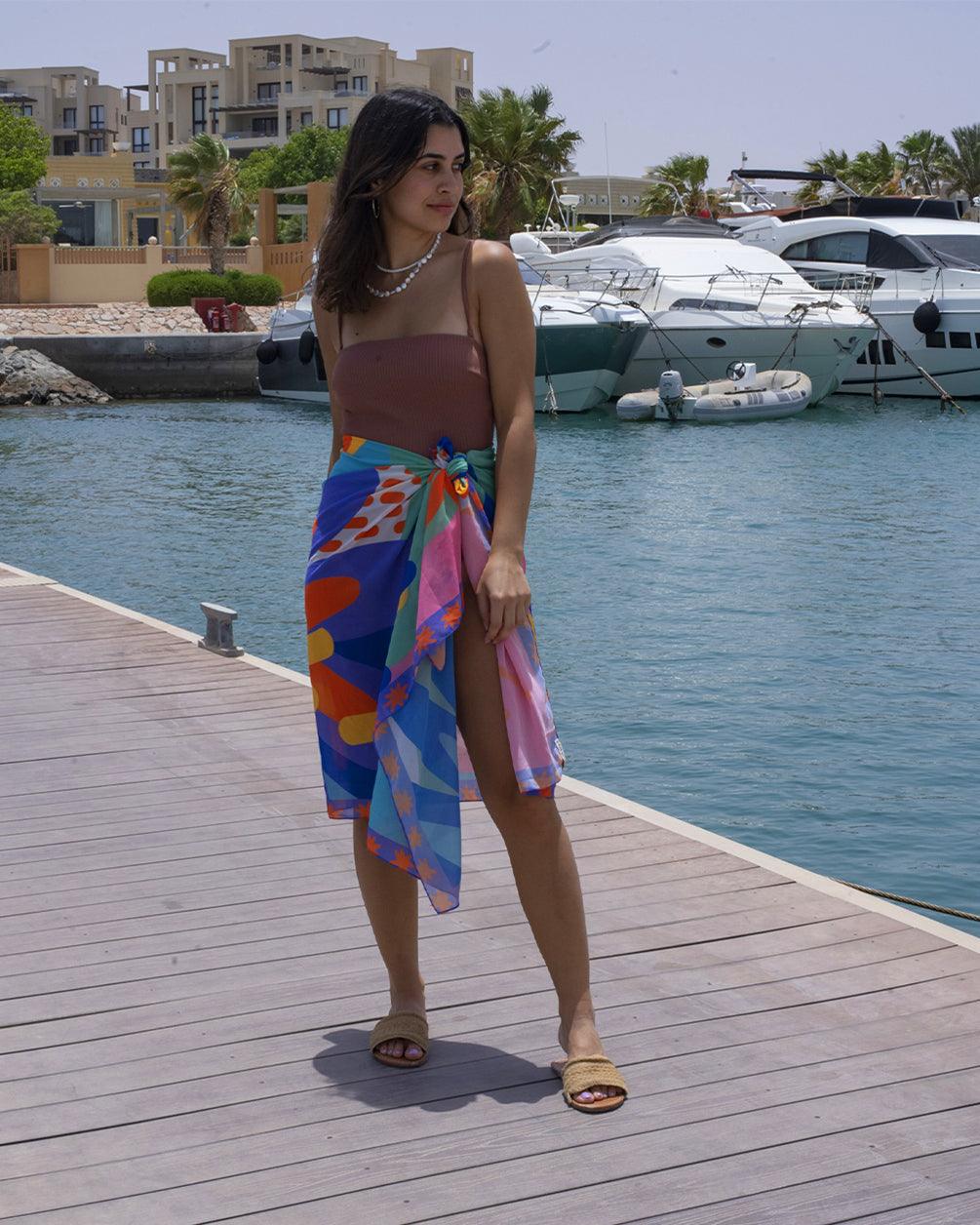 Fluorescence Maxi (Flowy Wraps) Flowy Wraps Maxi IN YOUR SHOE 