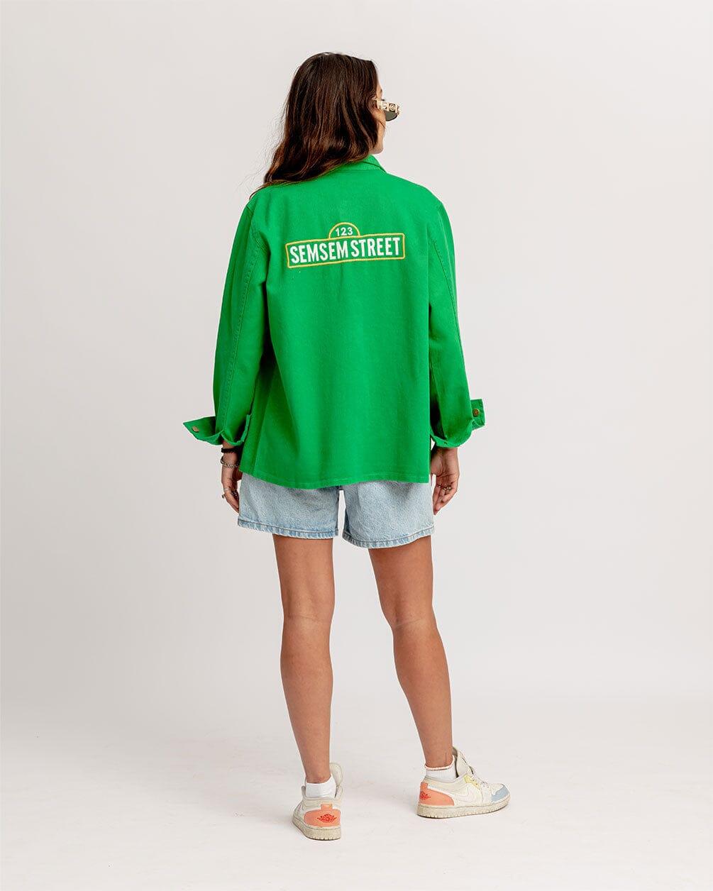 Green Overshirt Jacket Overshirt IN YOUR SHOE 
