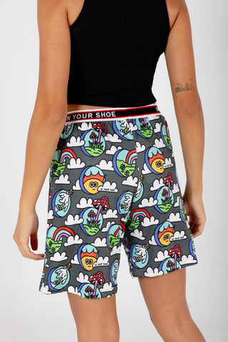 Grey Clouds - Pshorts Pshorts IN YOUR SHOE L 