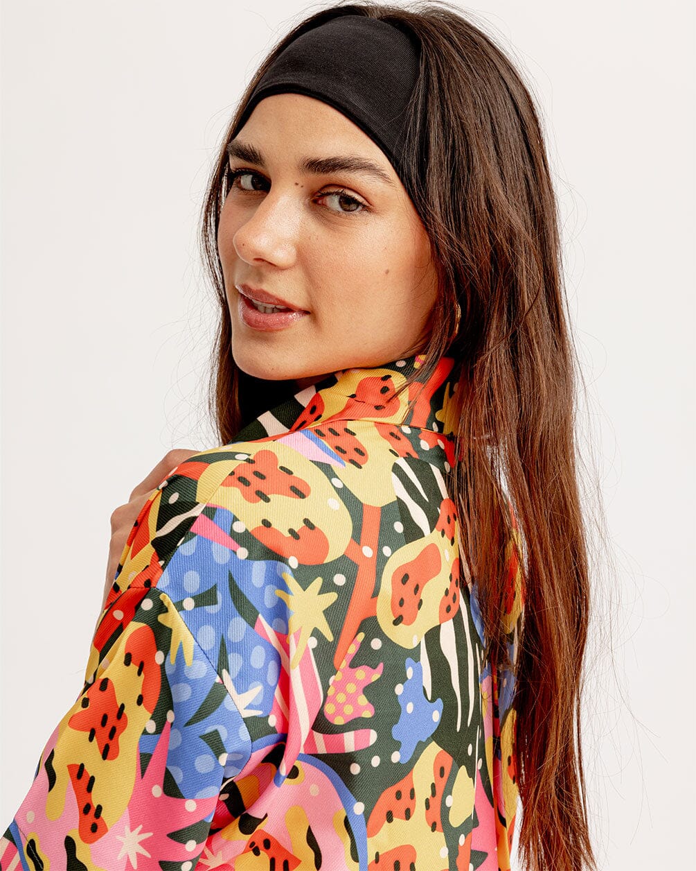 Hued Cropped Shirt Cropped Shirt IN YOUR SHOE 