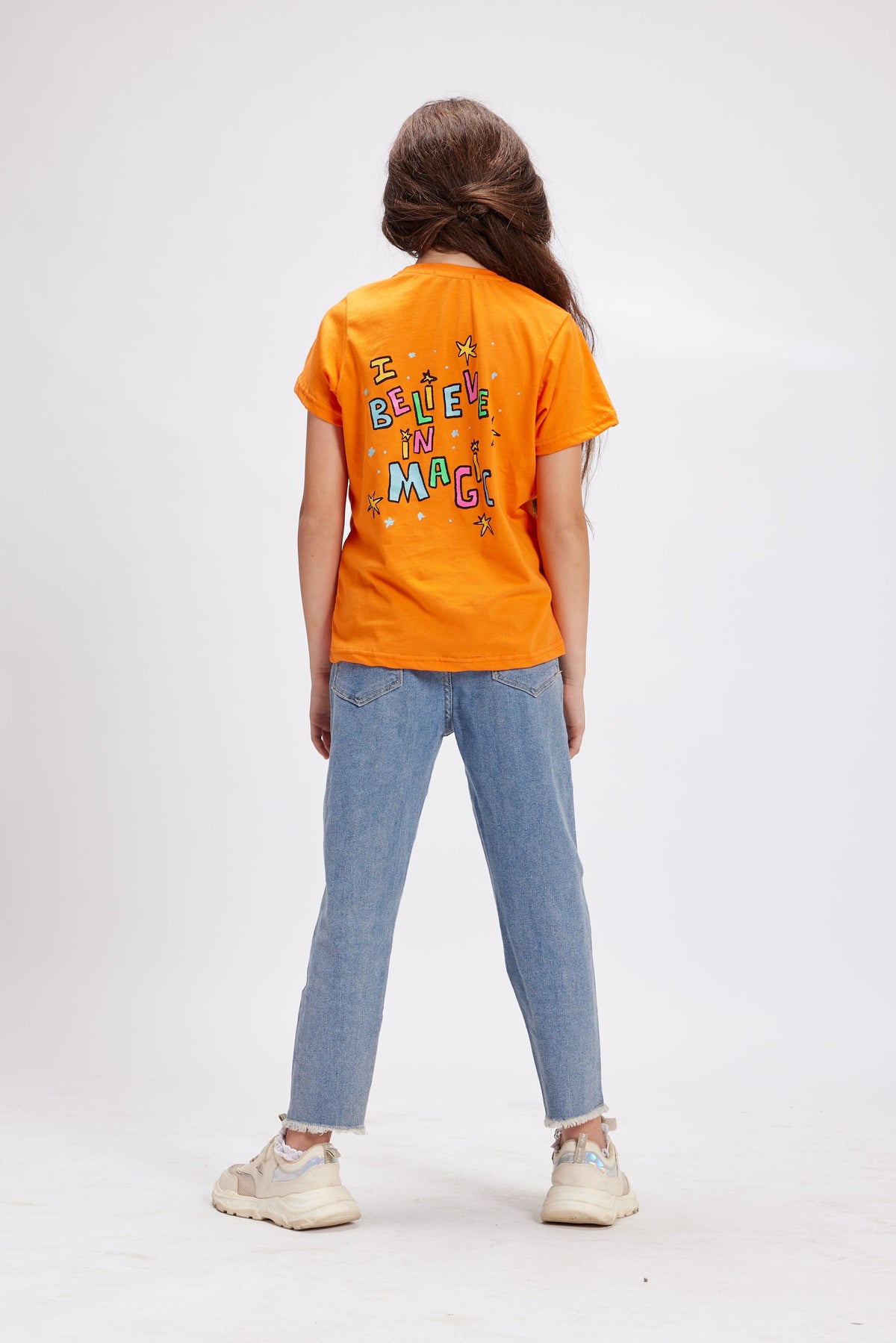 I Believe In Magic Printed Tee ( Kids ) Kids Regular Printed Tees IN YOUR SHOE 6-8 