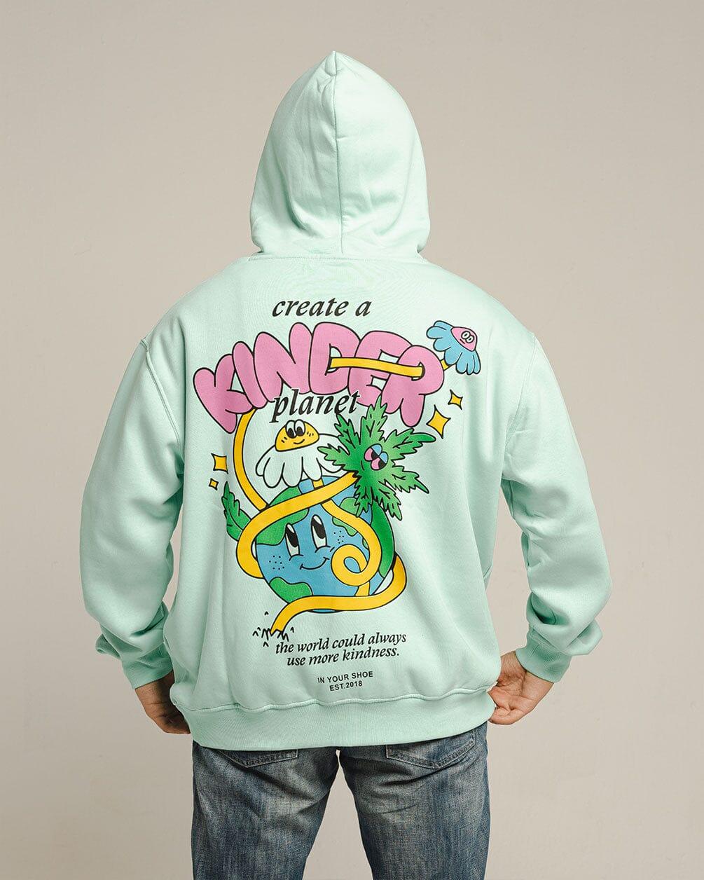 Kinder Planet Hoodie Printed Hoodies IN YOUR SHOE L 