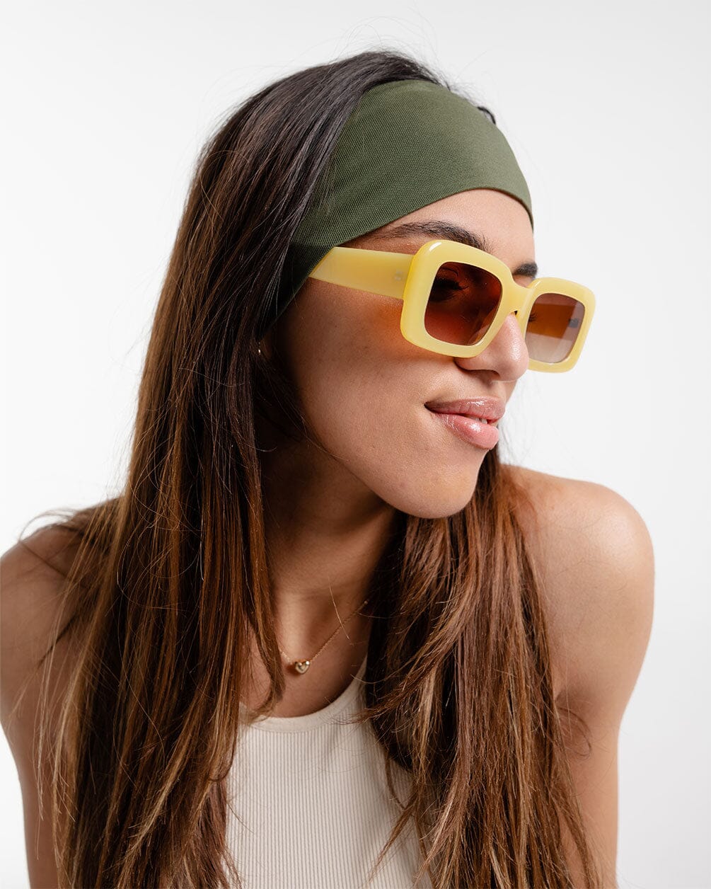 Olive Green Headband Headband IN YOUR SHOE 