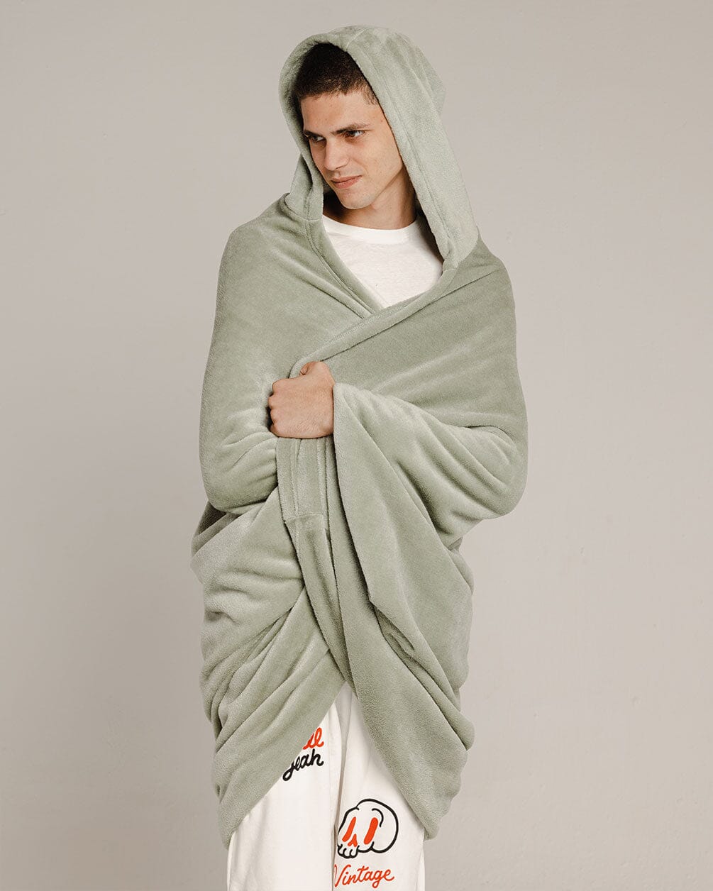 Olive Green Wearable Blanket wearable blanket IN YOUR SHOE 