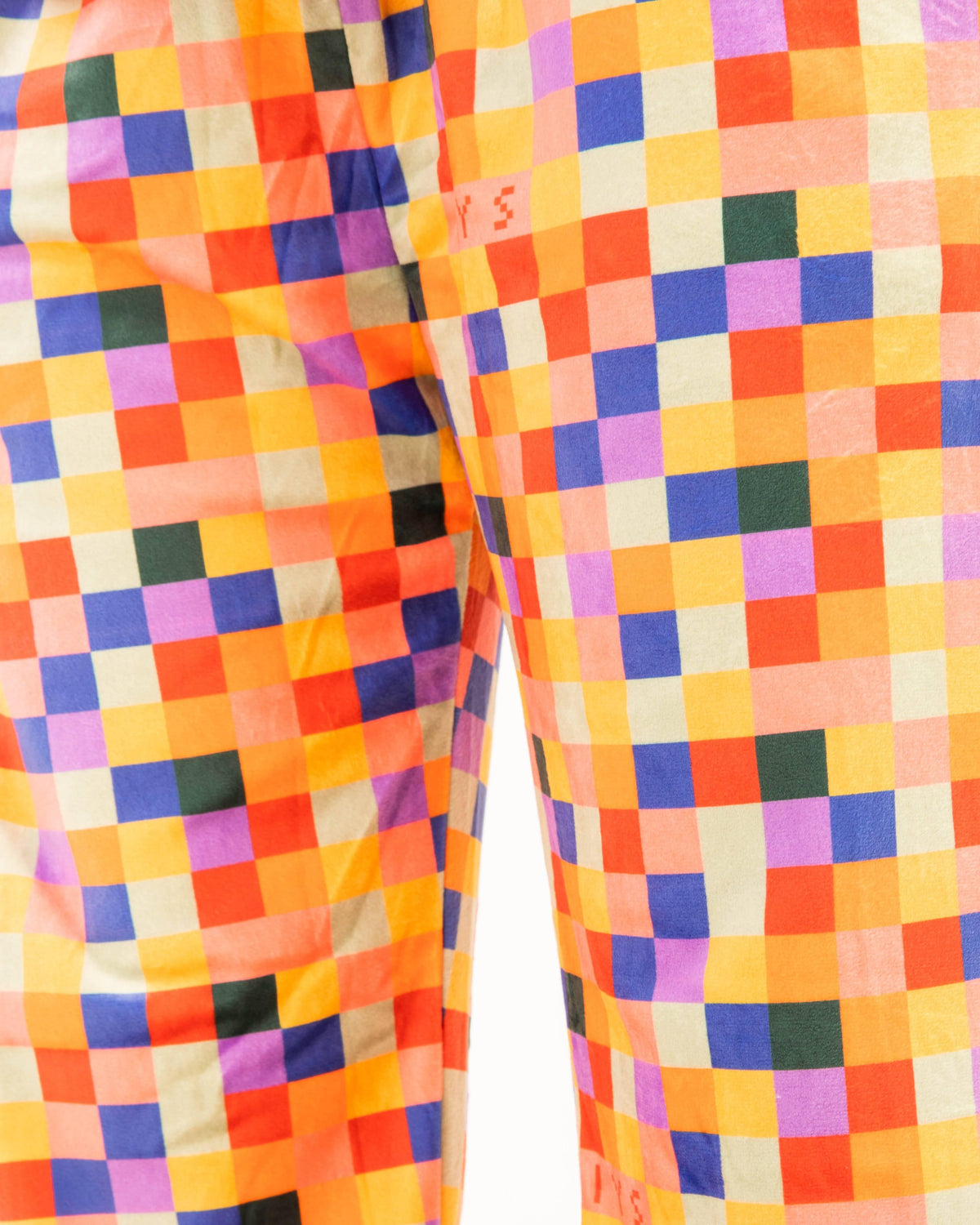 Orange Pixels - Fluffy Pjoys Winter Pjoys IN YOUR SHOE 