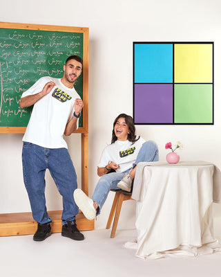 Peace Cake Printed Oversized Tee Printed Oversized Tees IN YOUR SHOE x Peace Cake XL 