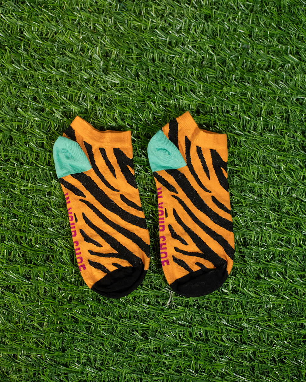 Rawr Zebra (Short Socks) Socket In Your Shoe 