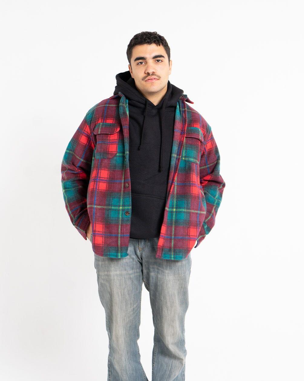 Red Flannel Shirt Flannel Shirt IN YOUR SHOE L 