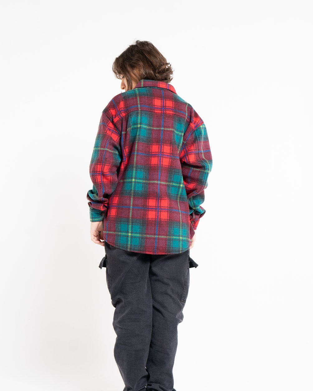 Red Flannel Shirt Flannel Shirt IN YOUR SHOE M 