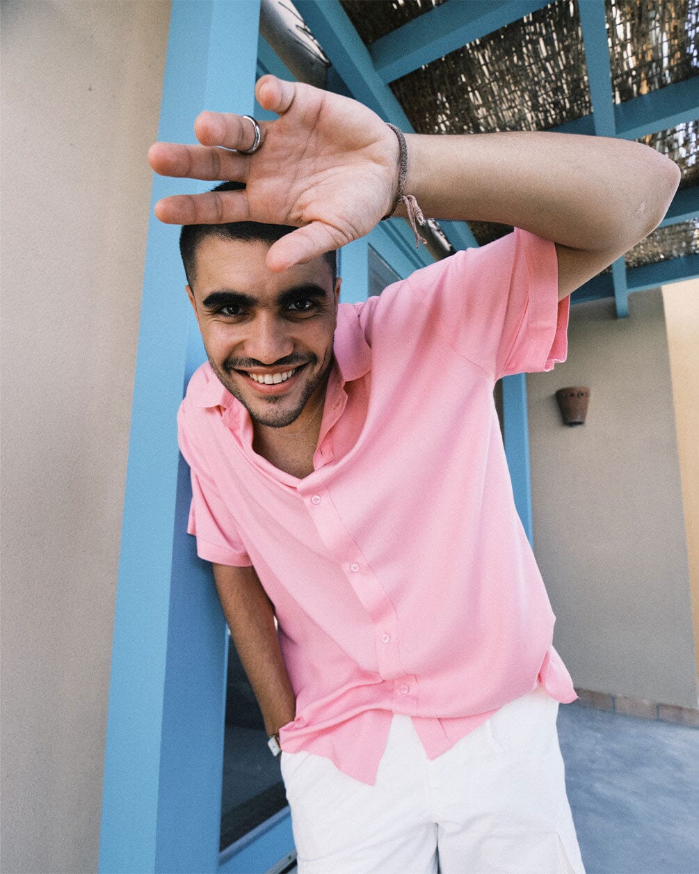 Rose Short Sleeve Shirt Short Sleeve Shirt IN YOUR SHOE 