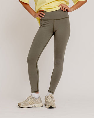 Seamless Crocodile Green Leggings Leggings IN YOUR SHOE 