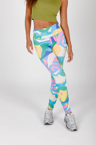 Sunny Day Leggings Leggings IN YOUR SHOE XS 