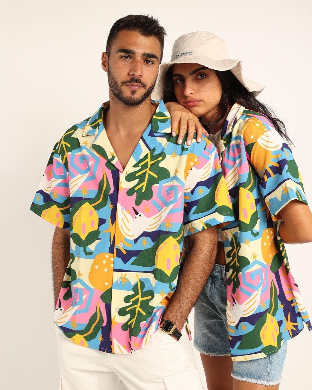 Tropical Island Hawaiian Shirt Hawaiian Shirt IN YOUR SHOE 