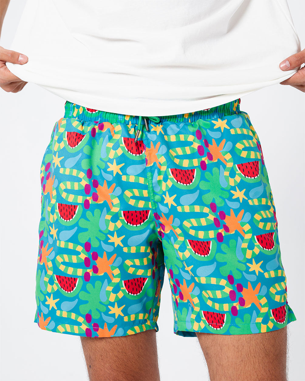 Watermelon - Swim Shorts Swim Shorts IN YOUR SHOE 