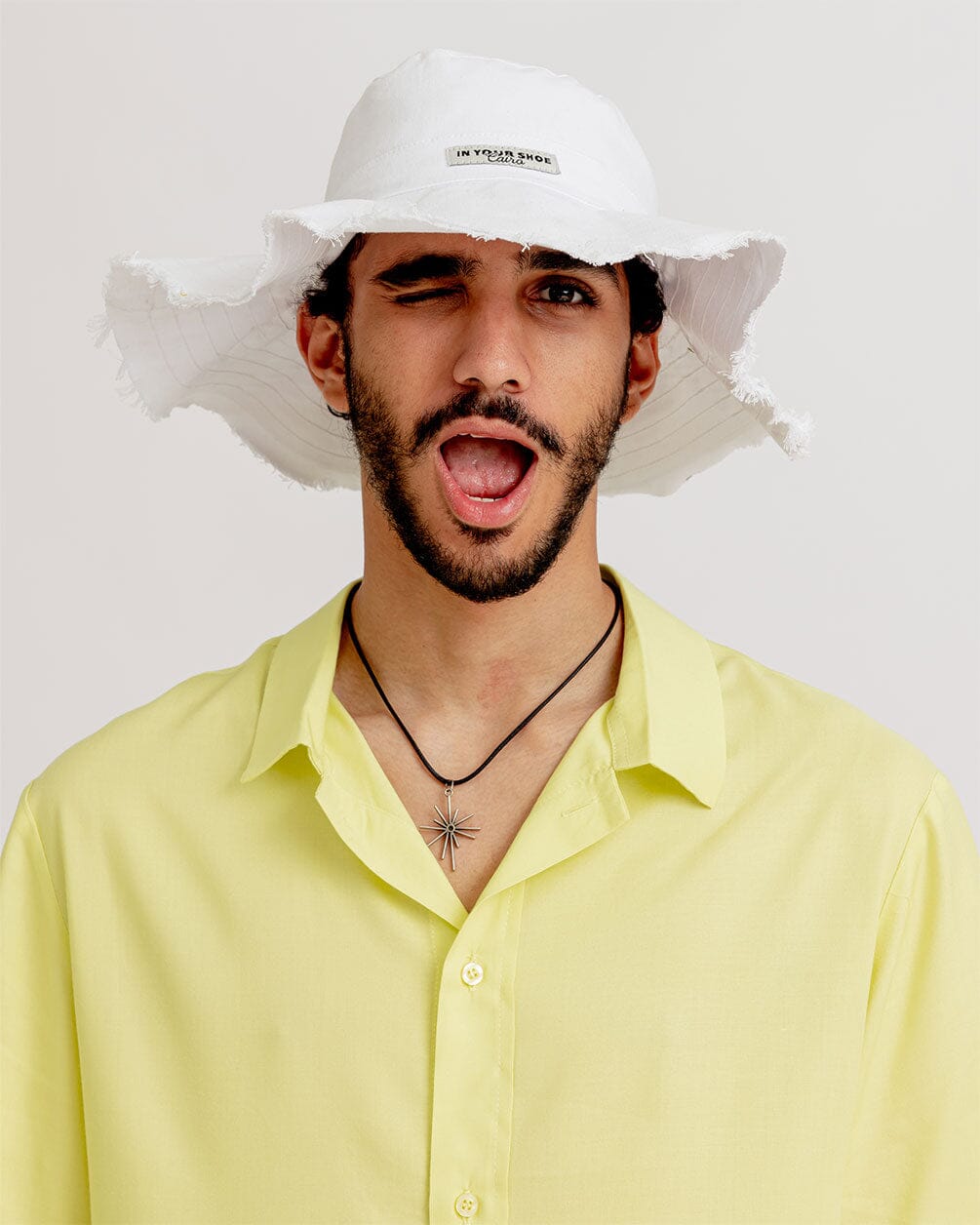 White Floppy Hat Floppy Hat IN YOUR SHOE 