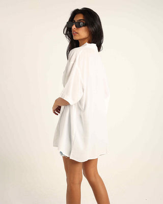 White Short Sleeve Shirt Short Sleeve Shirt IN YOUR SHOE 