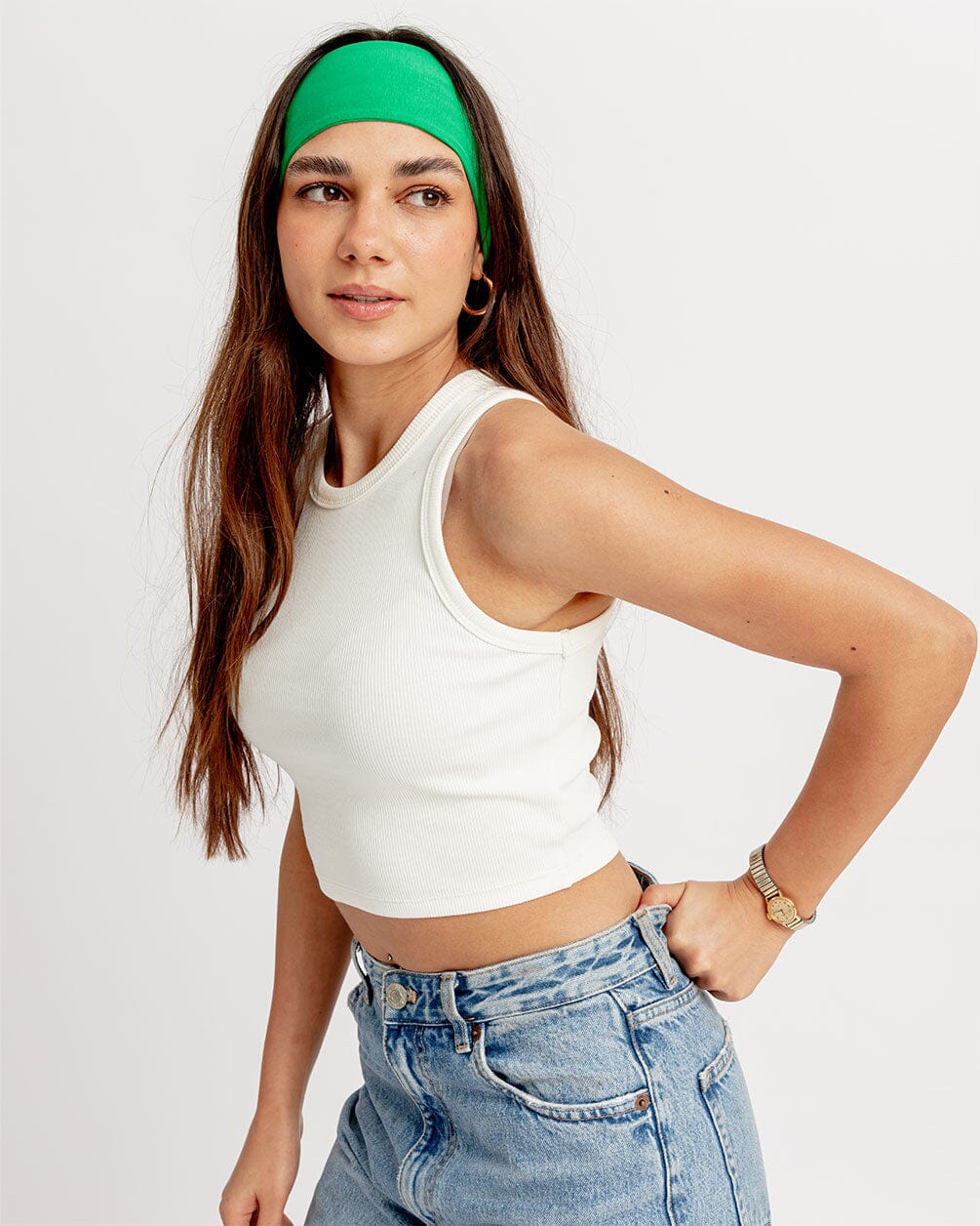 White Tank Top Tank Top IN YOUR SHOE 